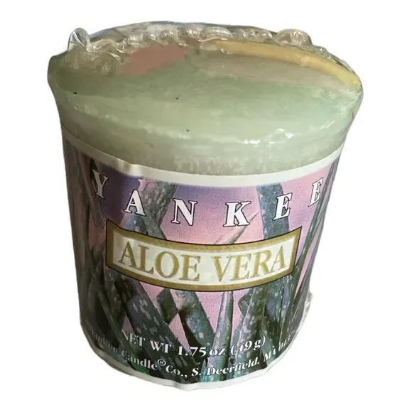 Yankee Candle | Accents | Yankee Candle Aloe Vera Votive Sampler 75 Oz New  | Poshmark